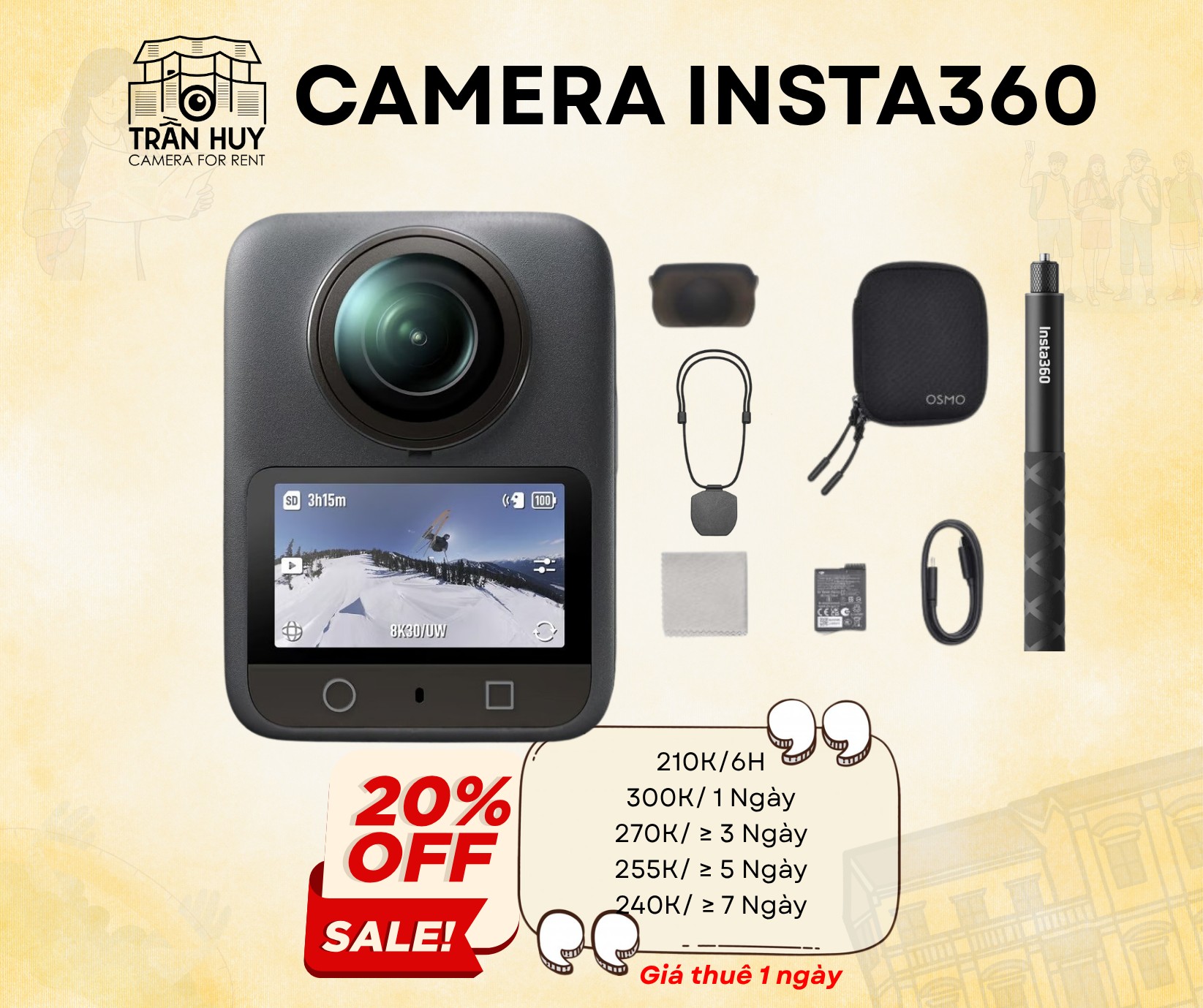 Camera osmo 360